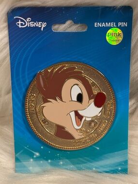 Disney PALM Dale Coin Pin - Pink A la Mode Wave 7 - LE 300 Disney Pin